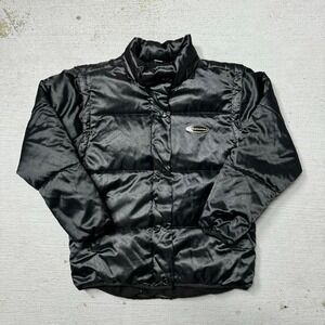 Y2k Sideout‎ Satin Puffer Jacket Size XL
